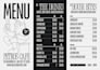 design a professional and modern restaurant menu